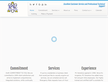 Tablet Screenshot of pcsolutions-us.com
